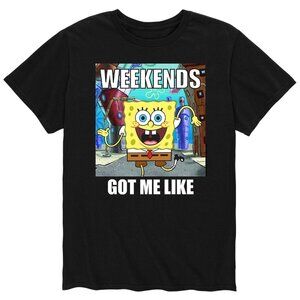 Spongebob Weekends Got Me Like Shirt 73